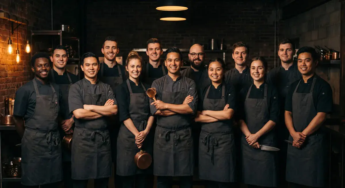 Das Kitchensurfer Team. – Kitchensurfer Event Catering Hamburg